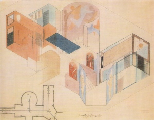 Wassily Kandinsky: alegre ascencion.litografia